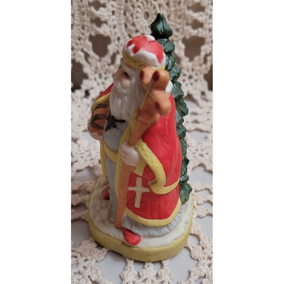 RSVP INT Santa's Porcelain Ceramic Figurine Father Christmas Spain (Reyes‎ Mago) - Picture 4 of 5